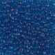 Miyuki drop beads 3,4mm Transparent capri blue DP-149